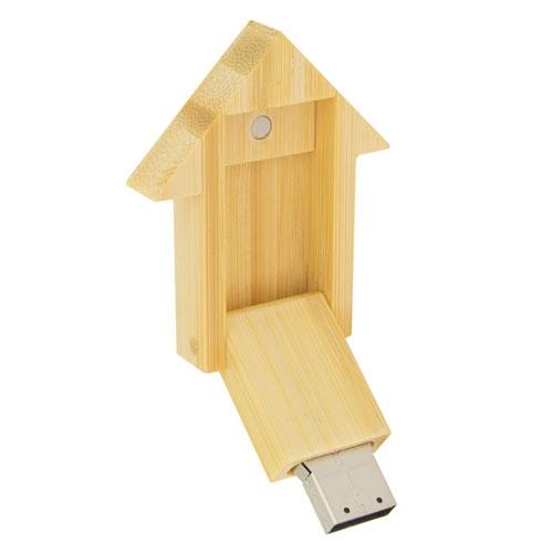 USB CASA DE BAMBU 32GB &quot;RESIDENT&quot;