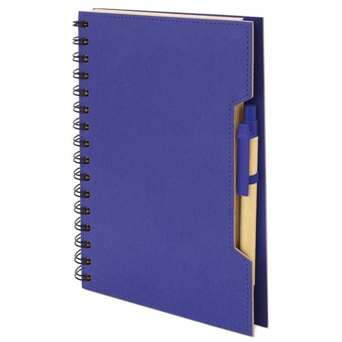 CUADERNO A5 CON BOLIGRAFO ECO "GREEN LIFE"