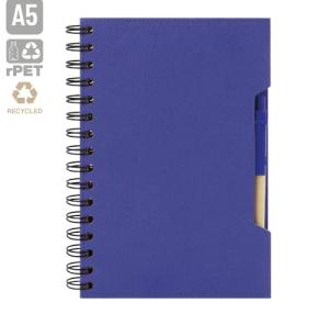 CUADERNO A5 CON BOLIGRAFO ECO "GREEN LIFE"