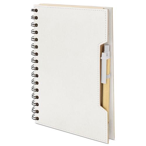 CUADERNO A5 CON BOLIGRAFO ECO "GREEN LIFE"
